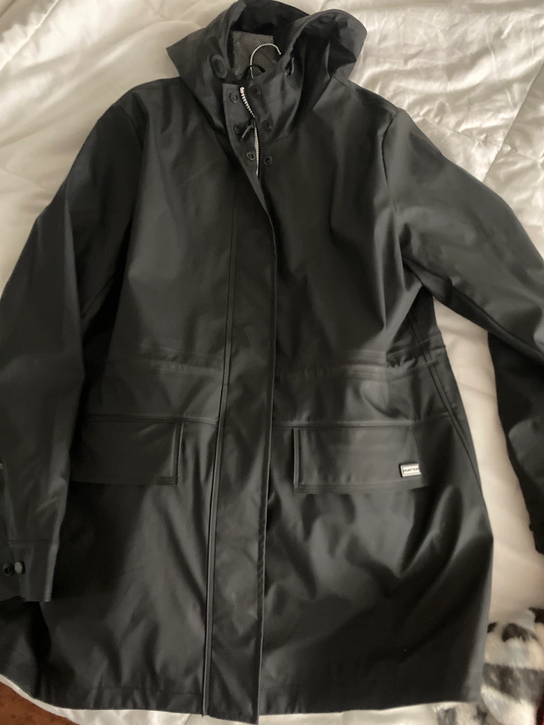 Hunter Black Raincoat Size L - photo 2