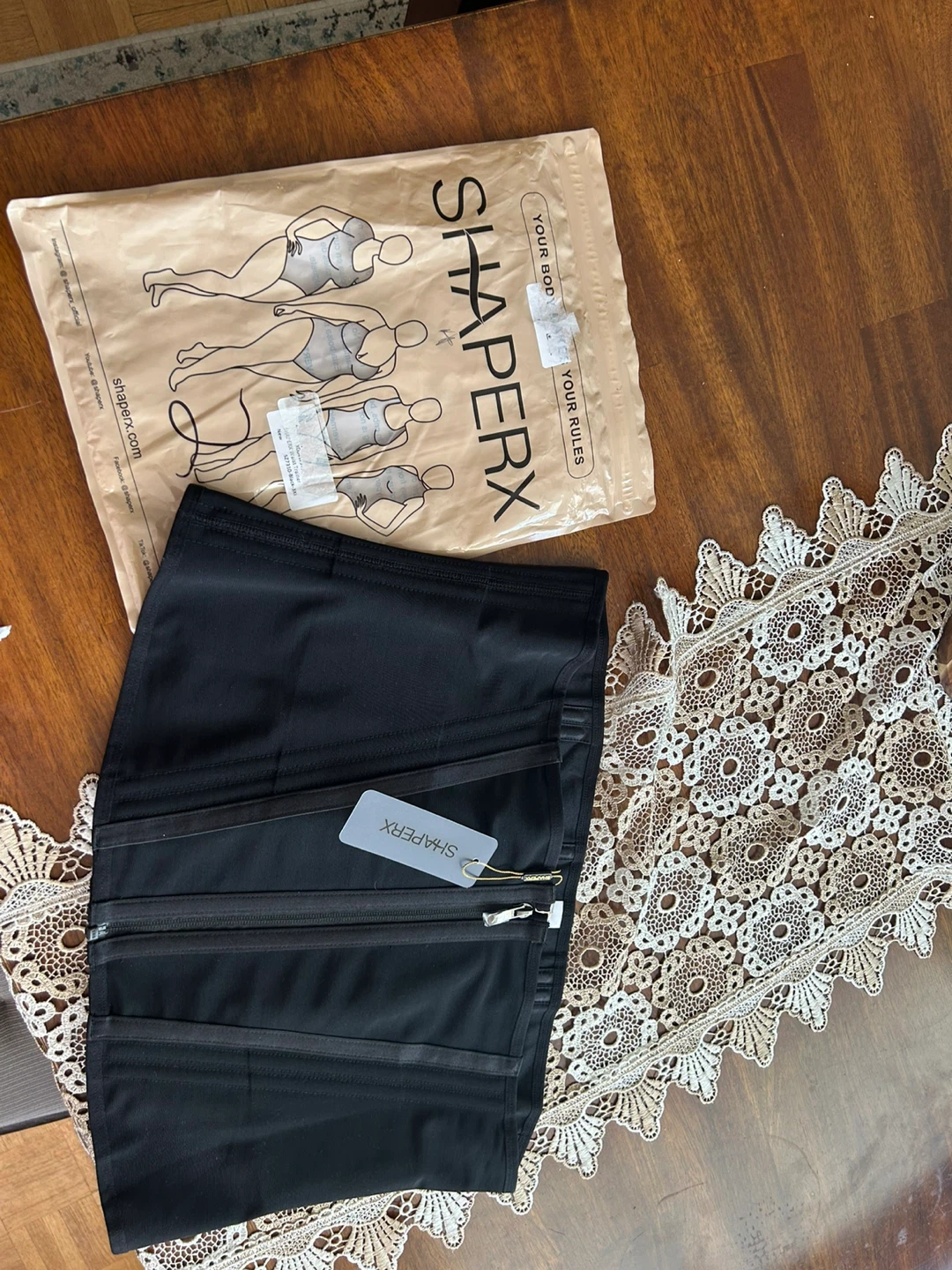 SHAPERX Waist Trainer Corset - Black - photo 2