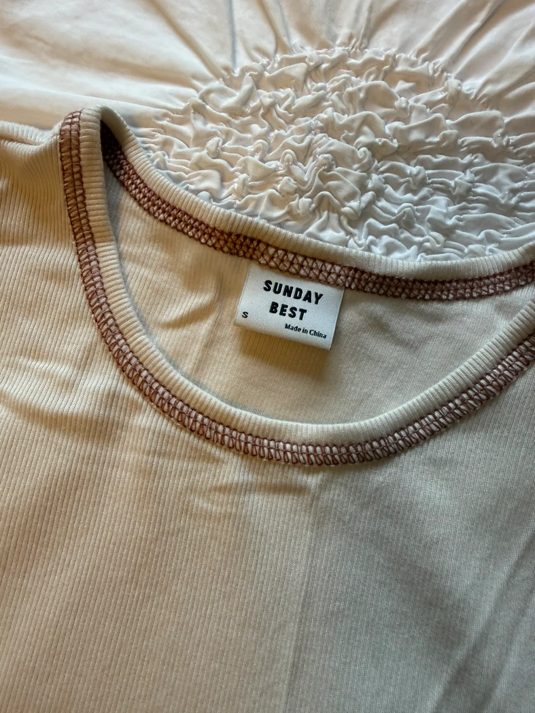 Sunday Best Beige Tank Top - photo 2