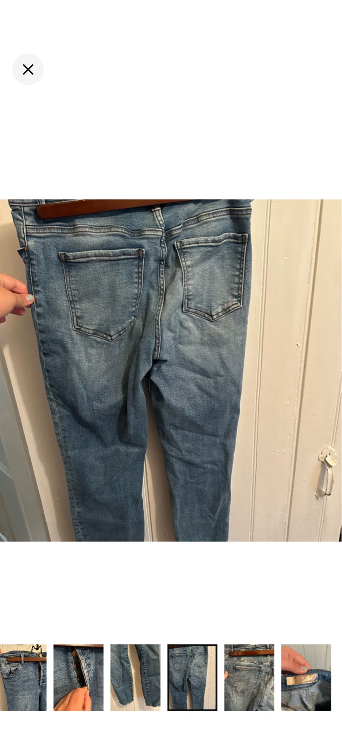 Women's Blue Denim Jeans - photo 5