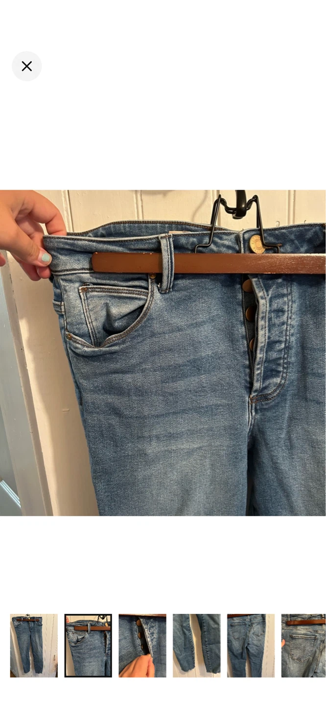 Women's Blue Denim Jeans - photo 2