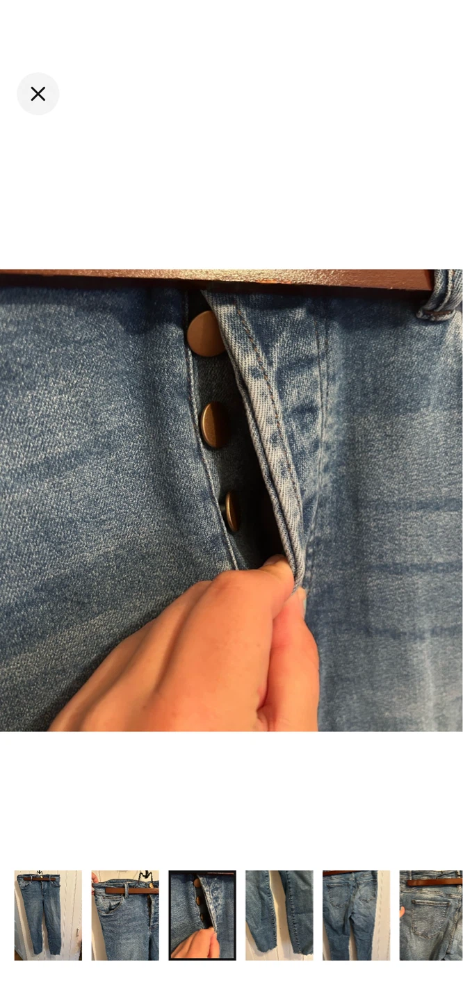Women's Blue Denim Jeans - photo 3