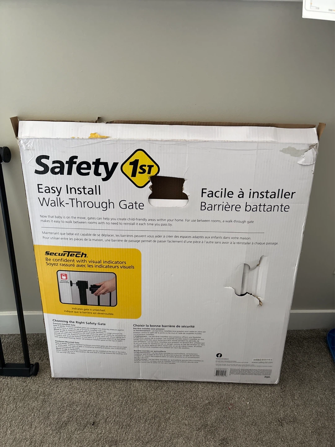 Safety 1st Easy Install Walk-Through Baby Gate - photo 3