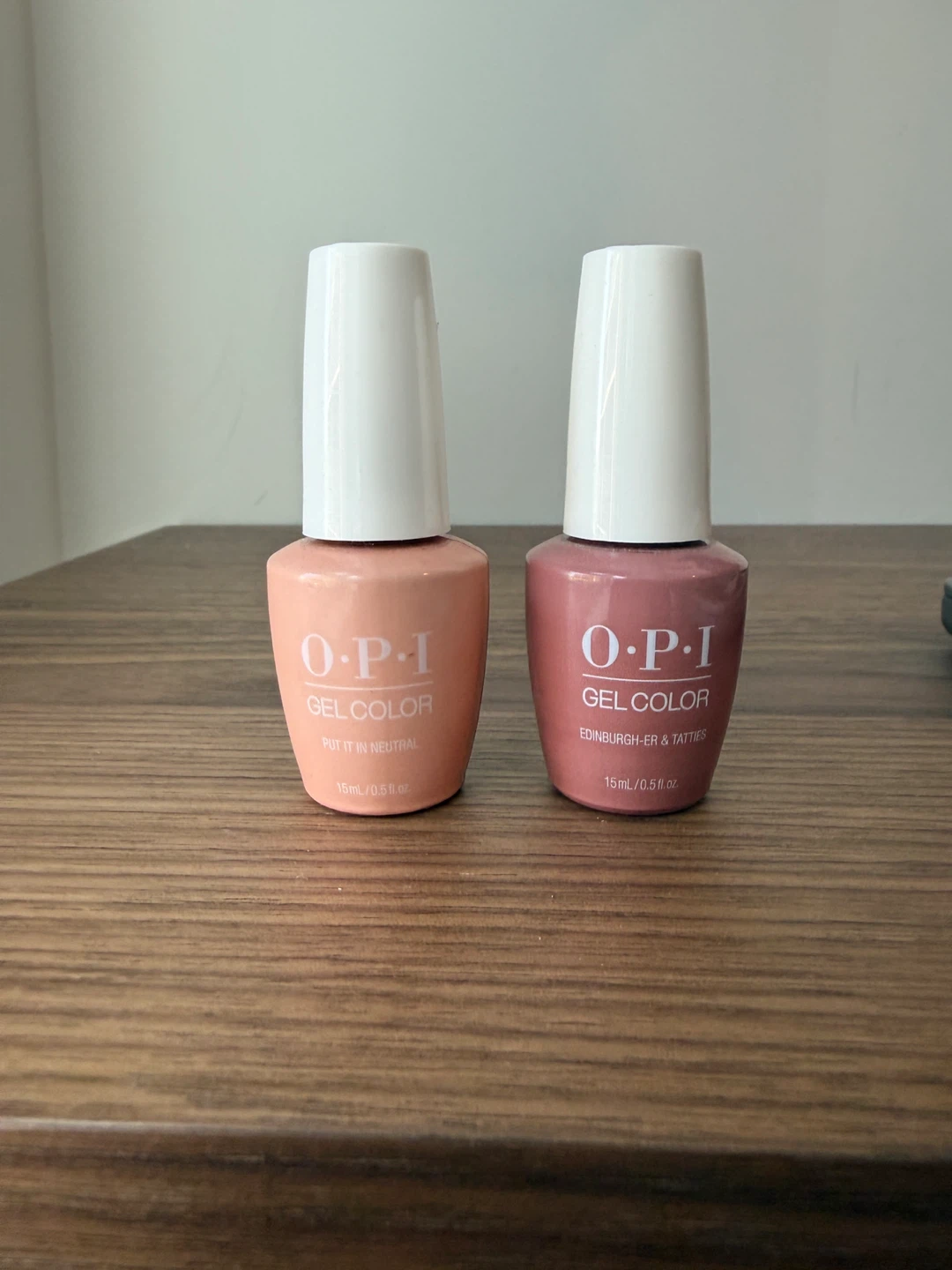 2 OPI Gel Color Nail Polishes