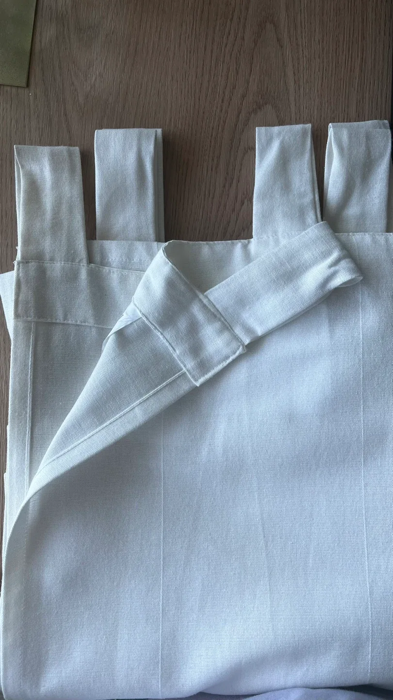 IKEA Curtains - White Tab Top (Set of 2) - photo 3