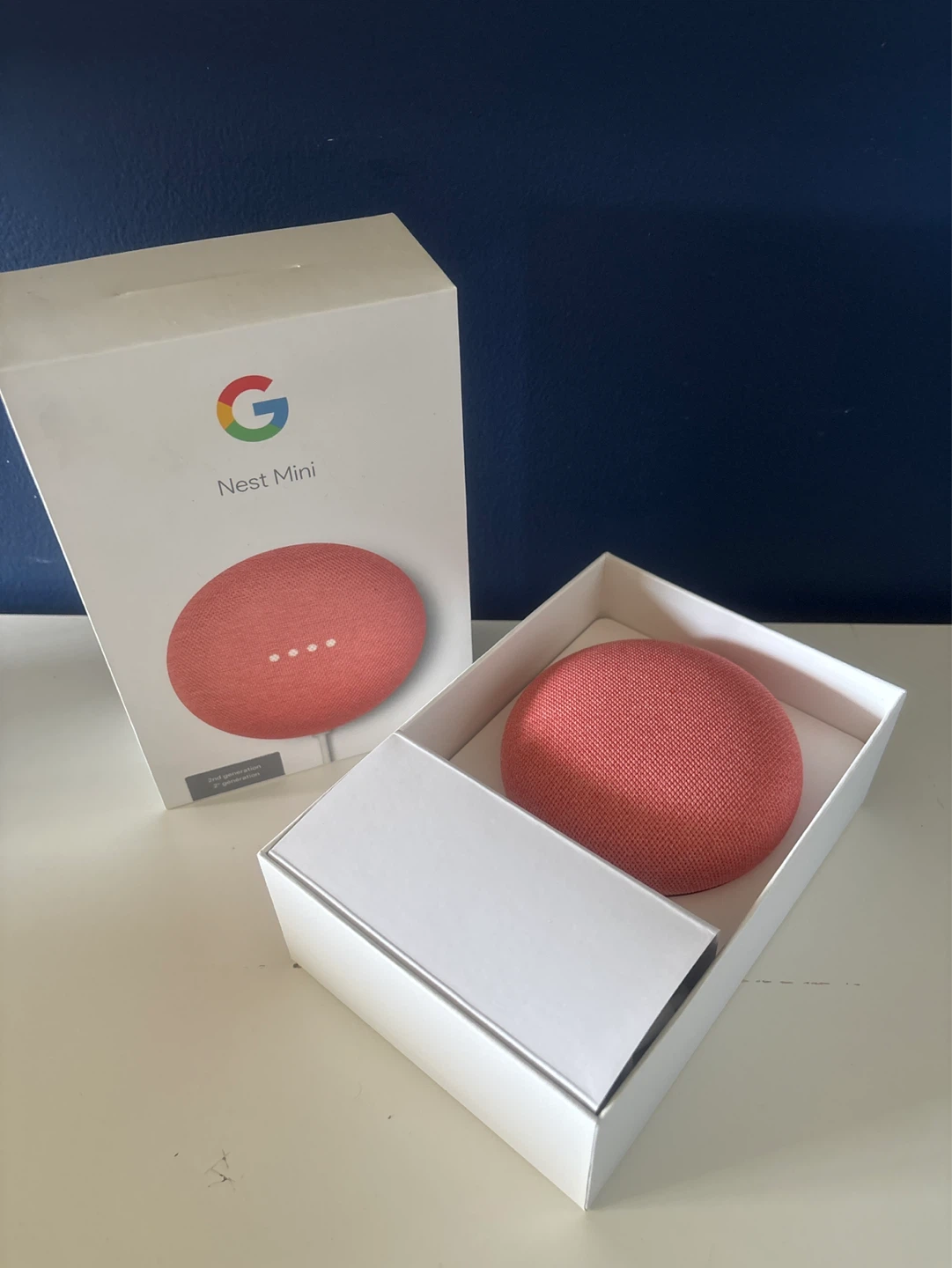 Google Nest Mini 2nd Gen - Coral - photo 3