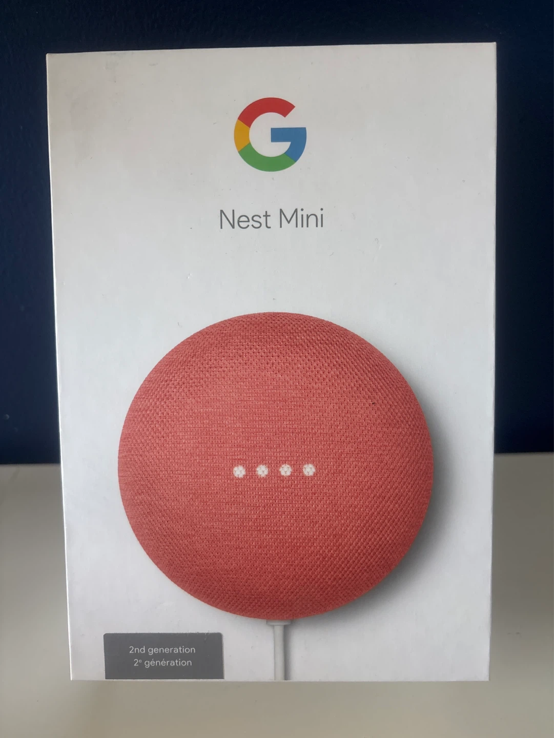 Google Nest Mini 2nd Gen - Coral