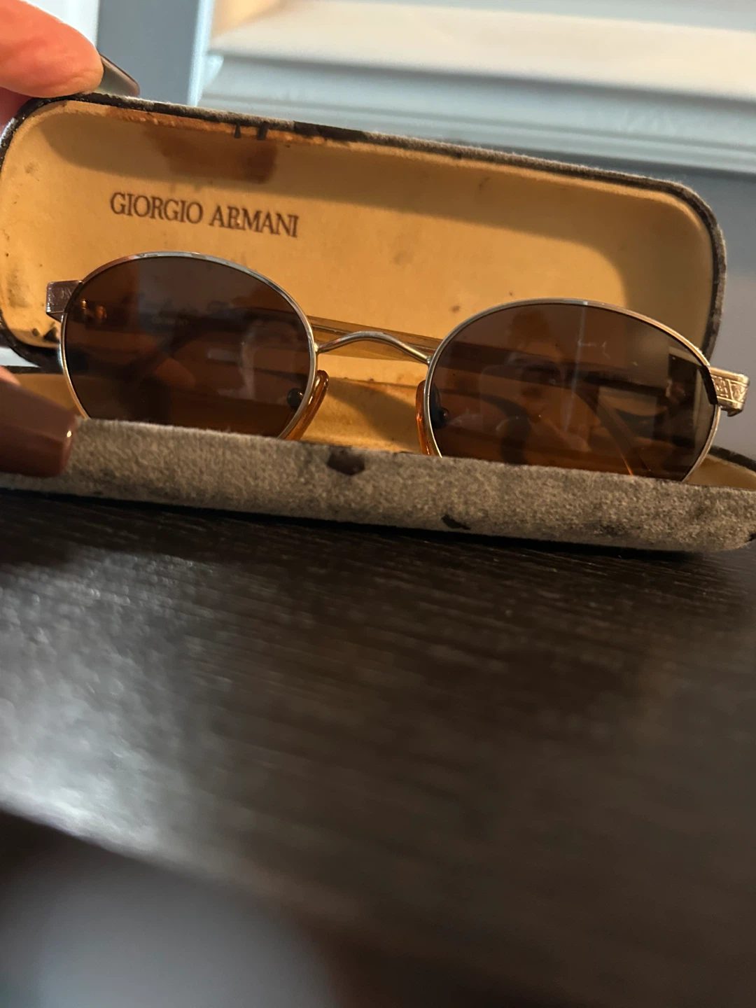 Giorgio Armani Oval Sunglasses-VINTAGE - photo 5