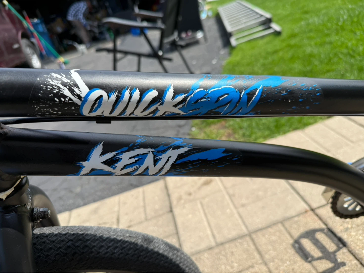 Kent Quick Sxn BMX Bike - Black and Blue - photo 3