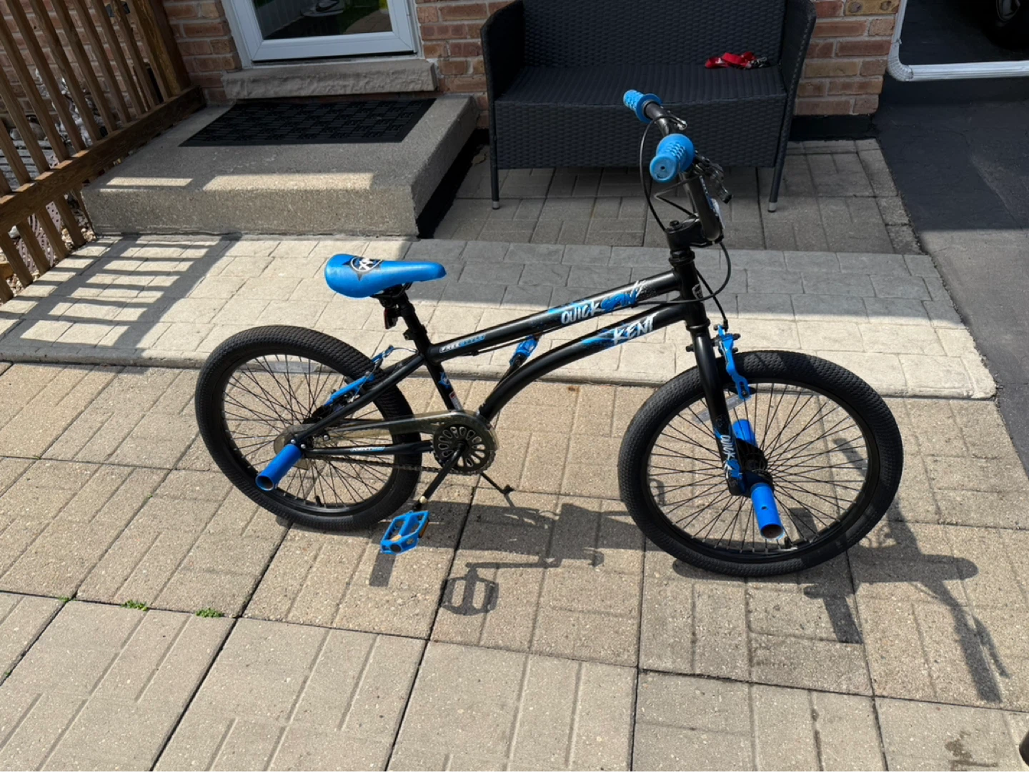 Kent Quick Sxn BMX Bike - Black and Blue