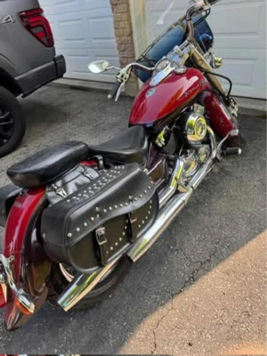 Yamaha V-Star Motorcycle