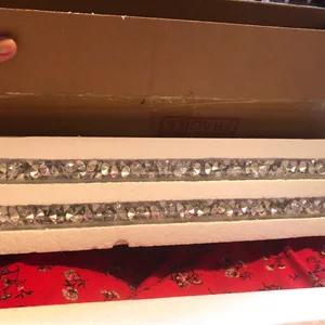 Crystal Decor towel Rods with Mounting Hardware