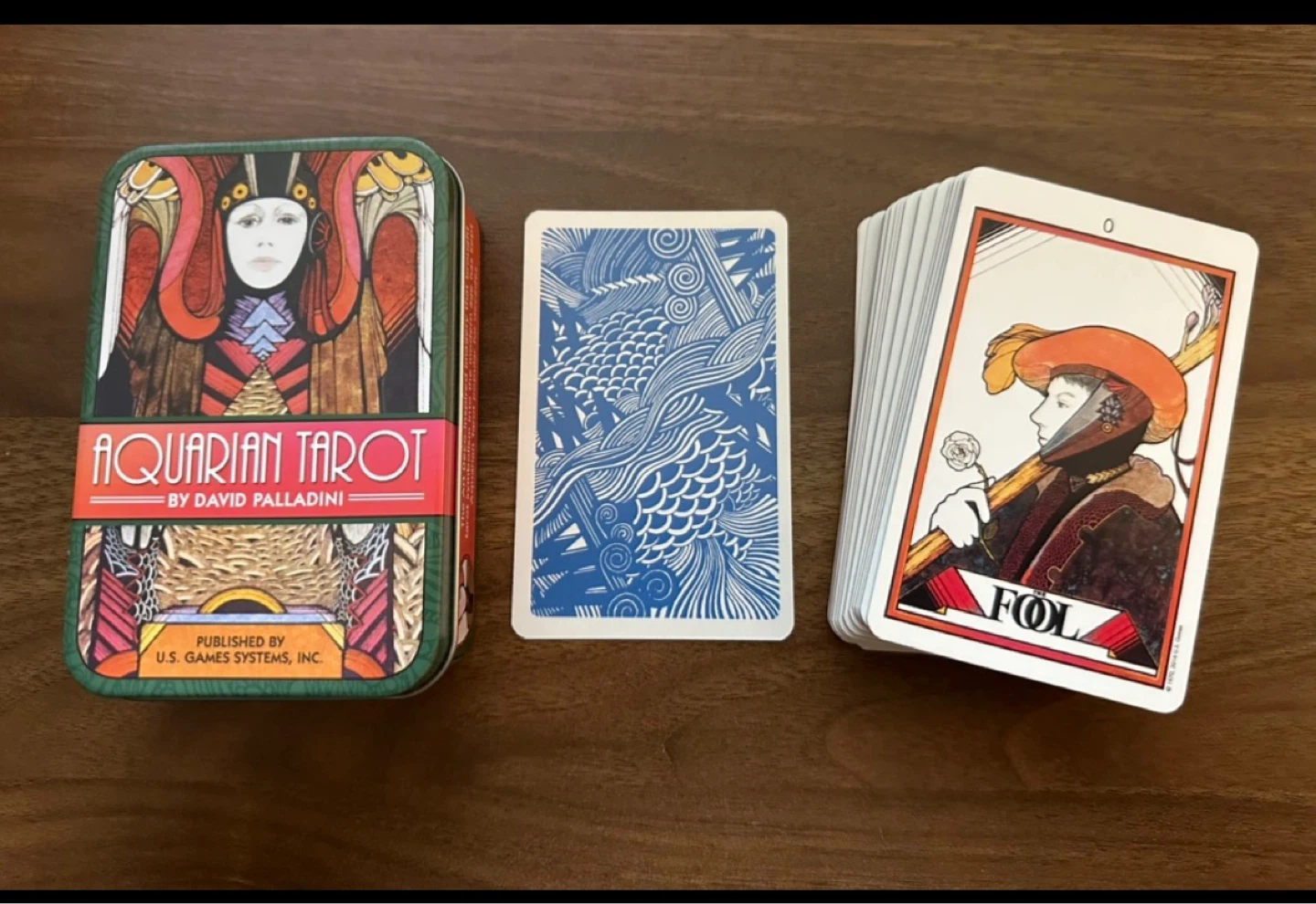 Aquarian Tarot Deck by David Palladini