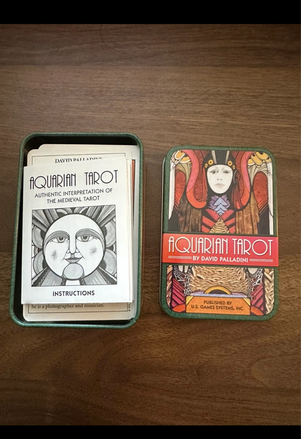 Aquarian Tarot Deck by David Palladini - photo 2
