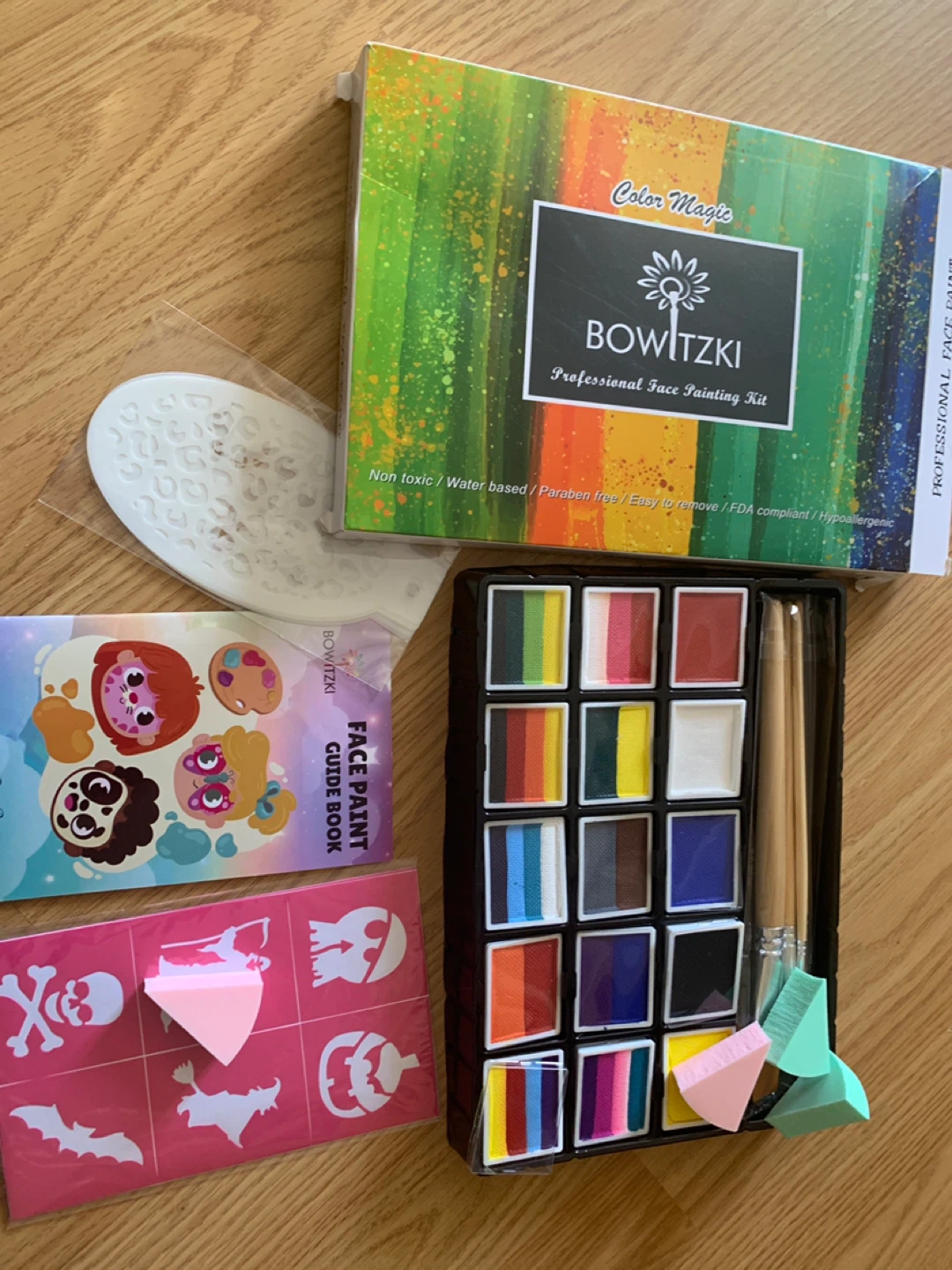BOWITZKI Professional Face Painting Kit - photo 2