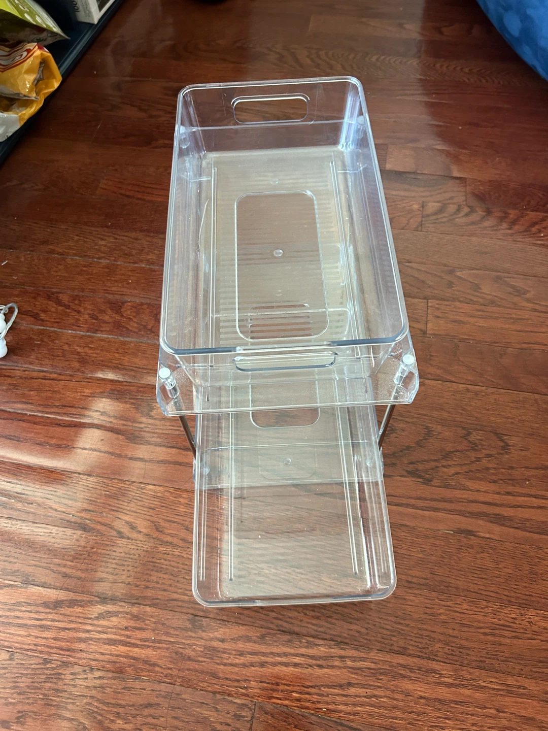 Moving sale - 2x clear storage drawers