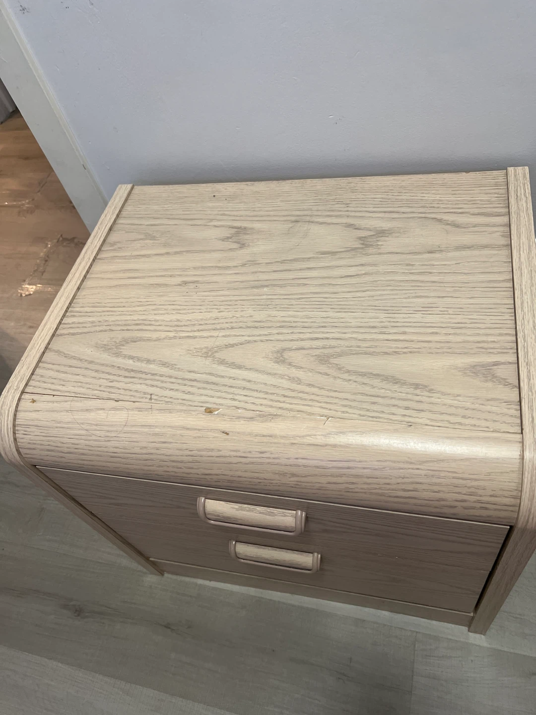 Two-drawer nightstand - photo 2