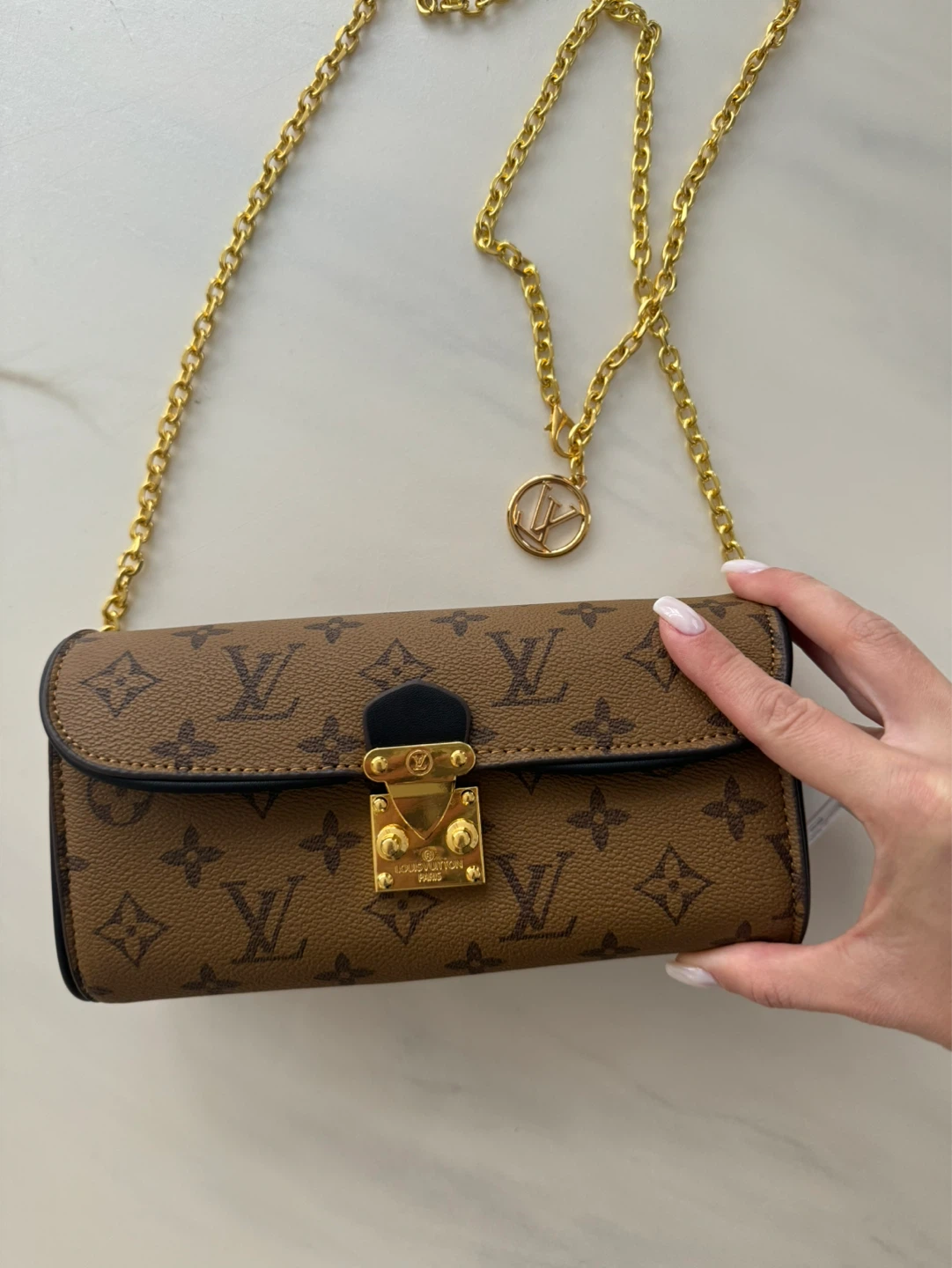LV Monogram Chain Wallet - photo 3