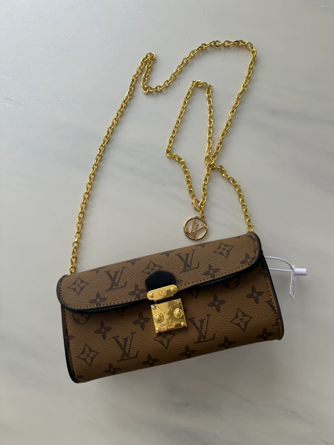 LV Monogram Chain Wallet
