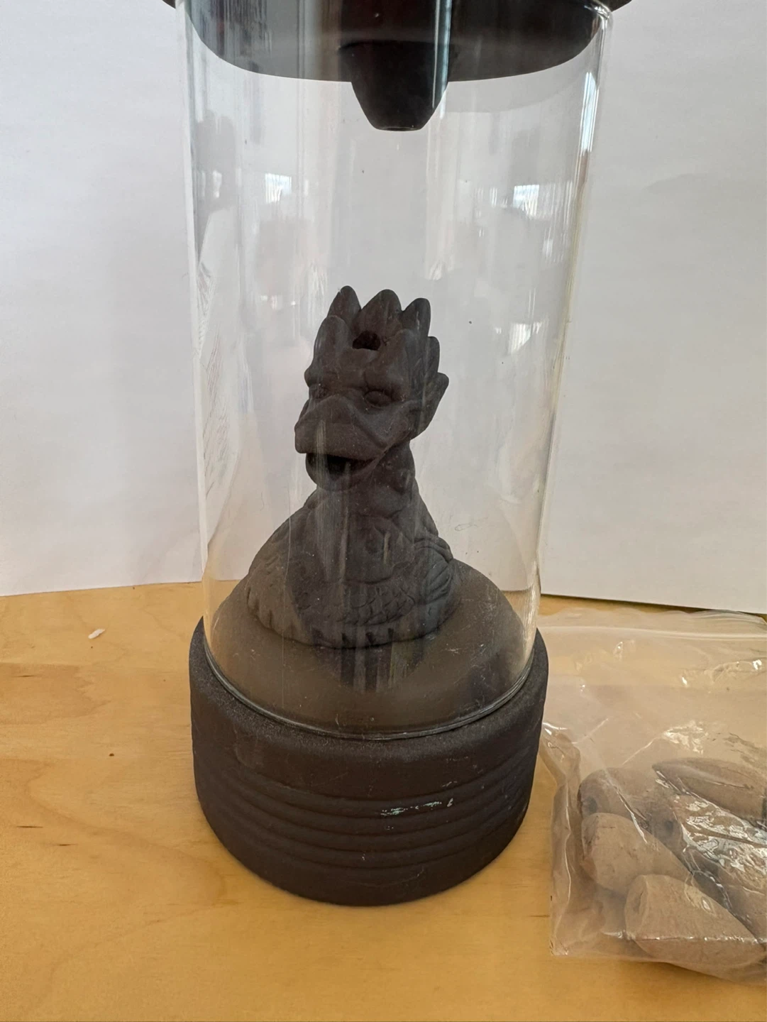Dragon Incense Holder with Cones