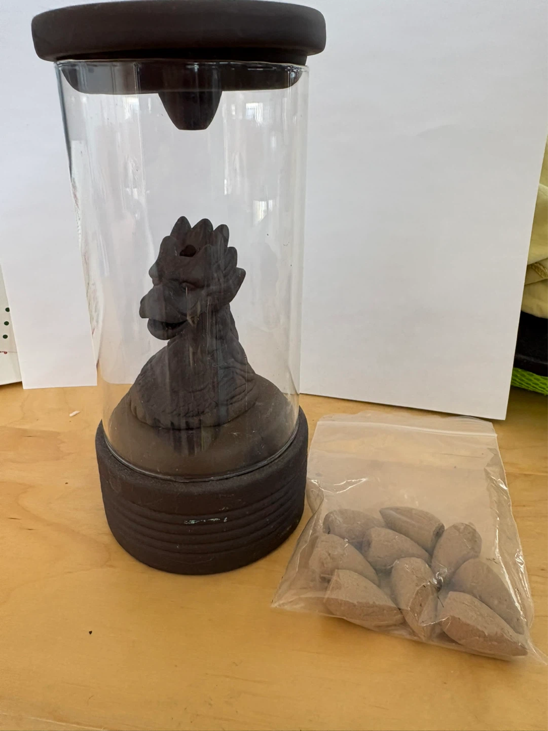 Dragon Incense Holder with Cones - photo 2