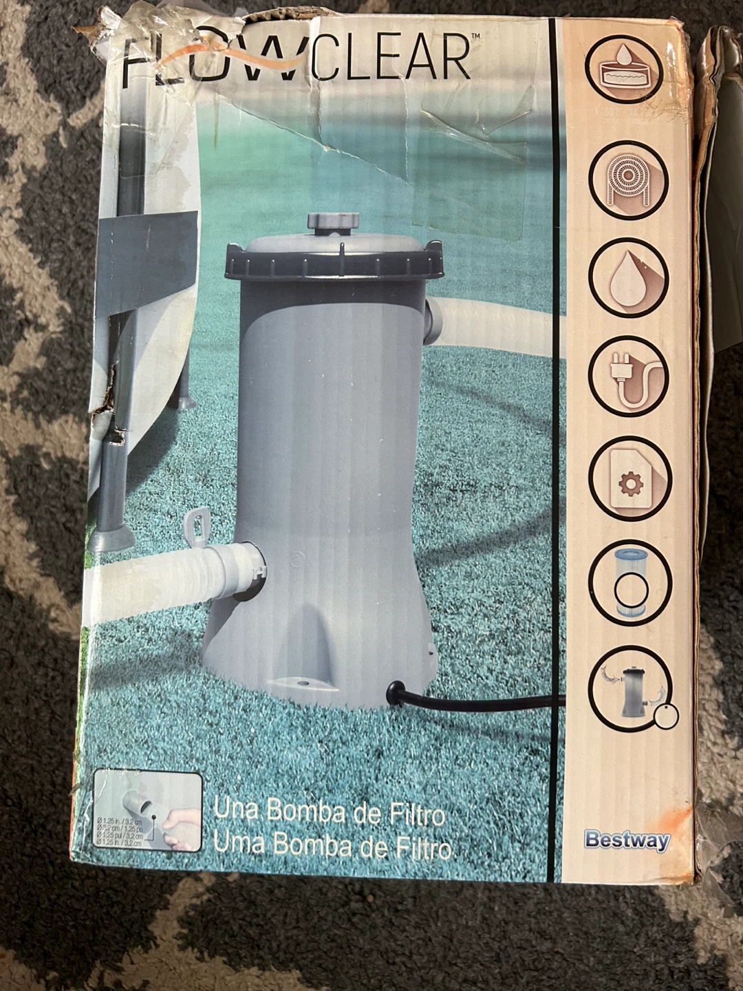 Bestway Flowclear Filter Pump - photo 2