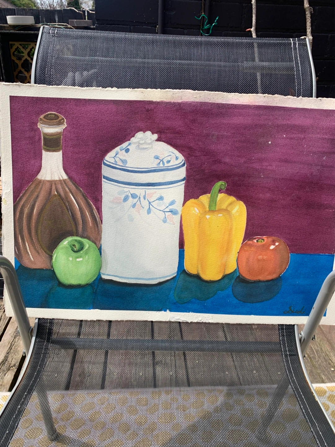 Still Life Watercolour Painting