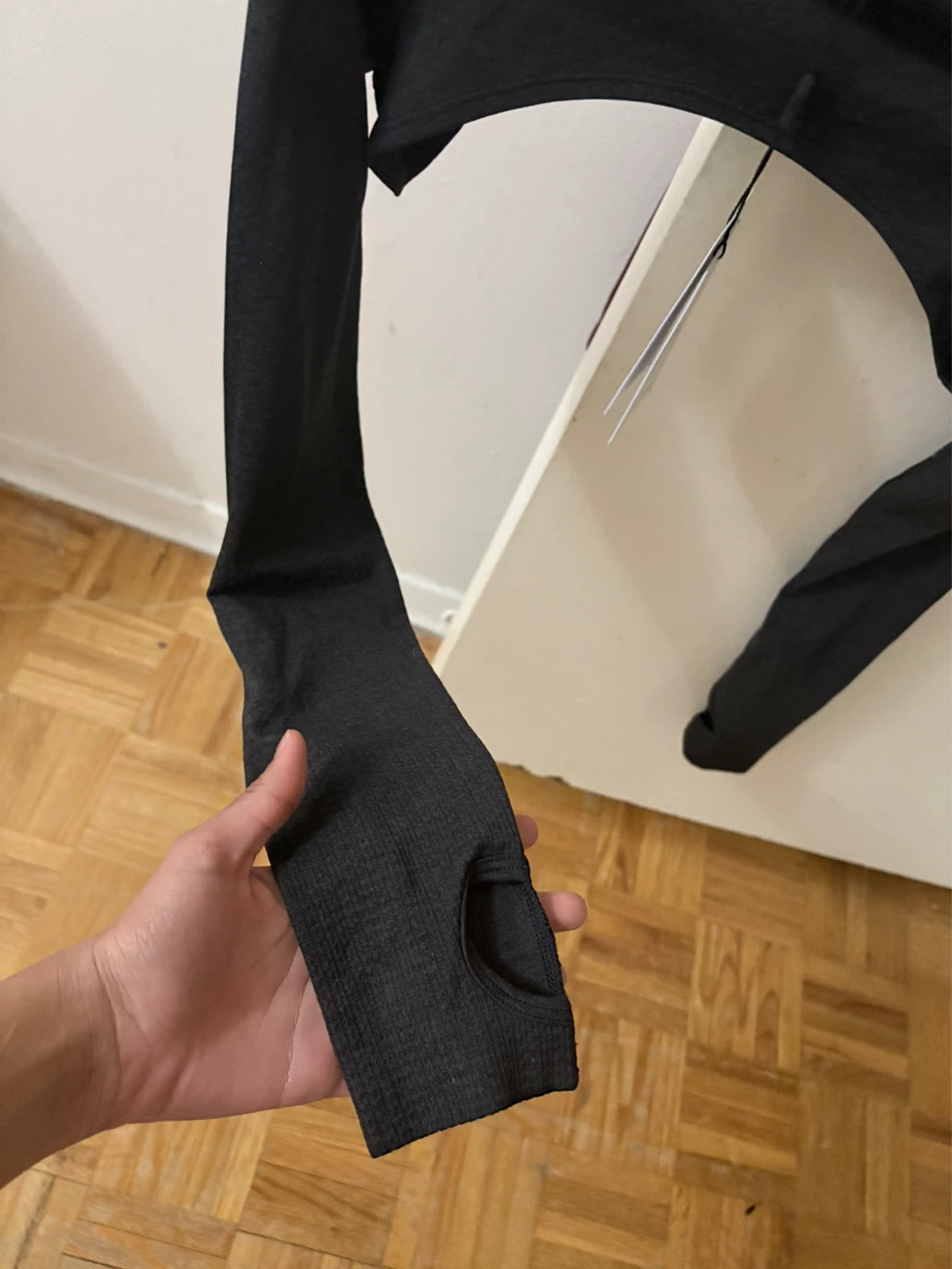 Gymshark Vital Seamless Shrug Black Marl - photo 3