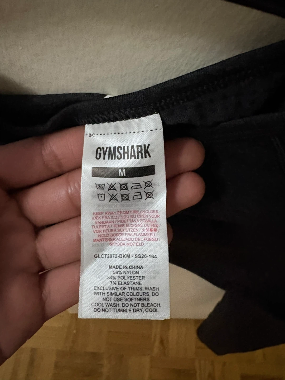 Gymshark Vital Seamless Shrug Black Marl - photo 5