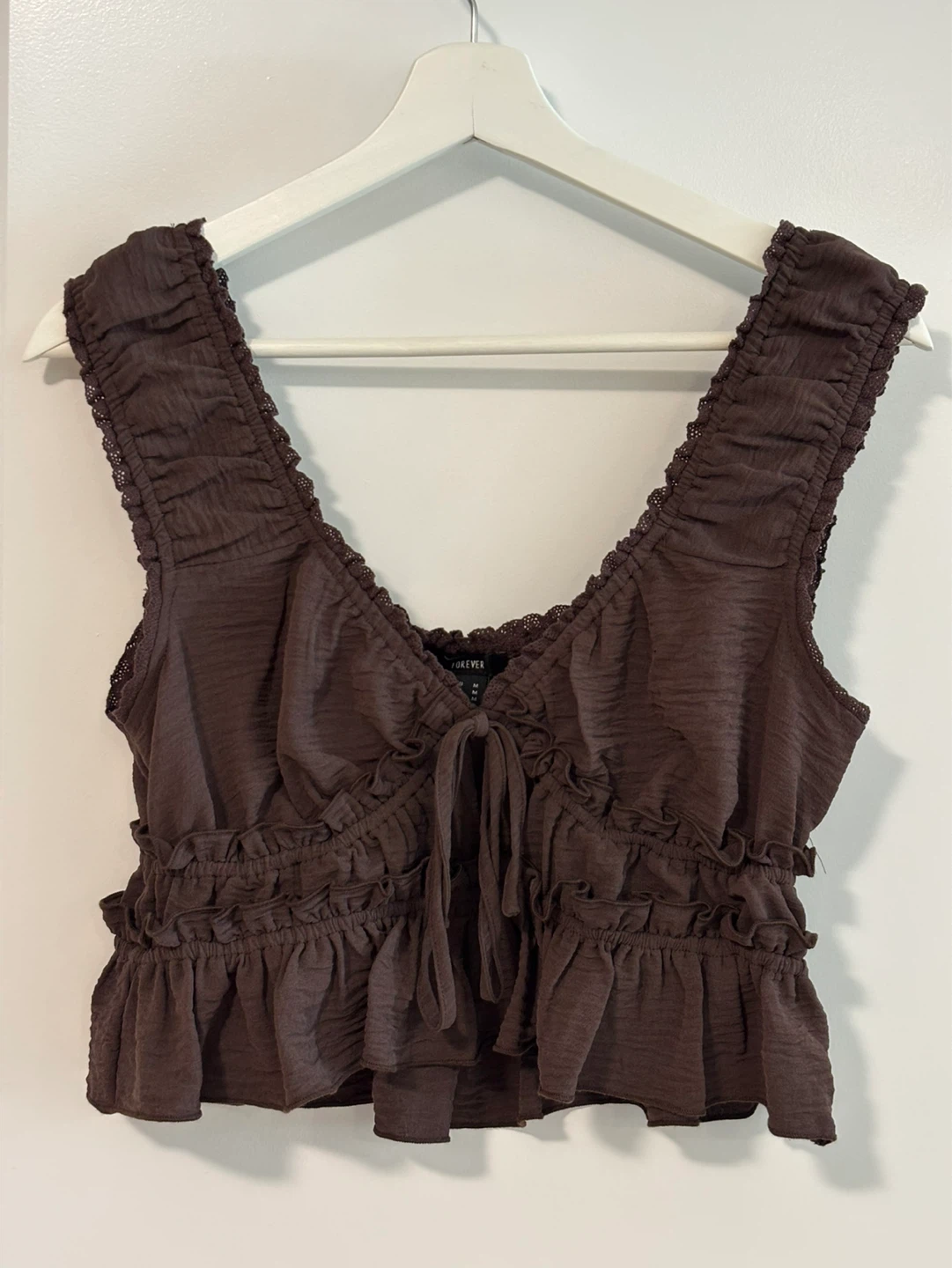 Forever 21 Brown sleeveless top