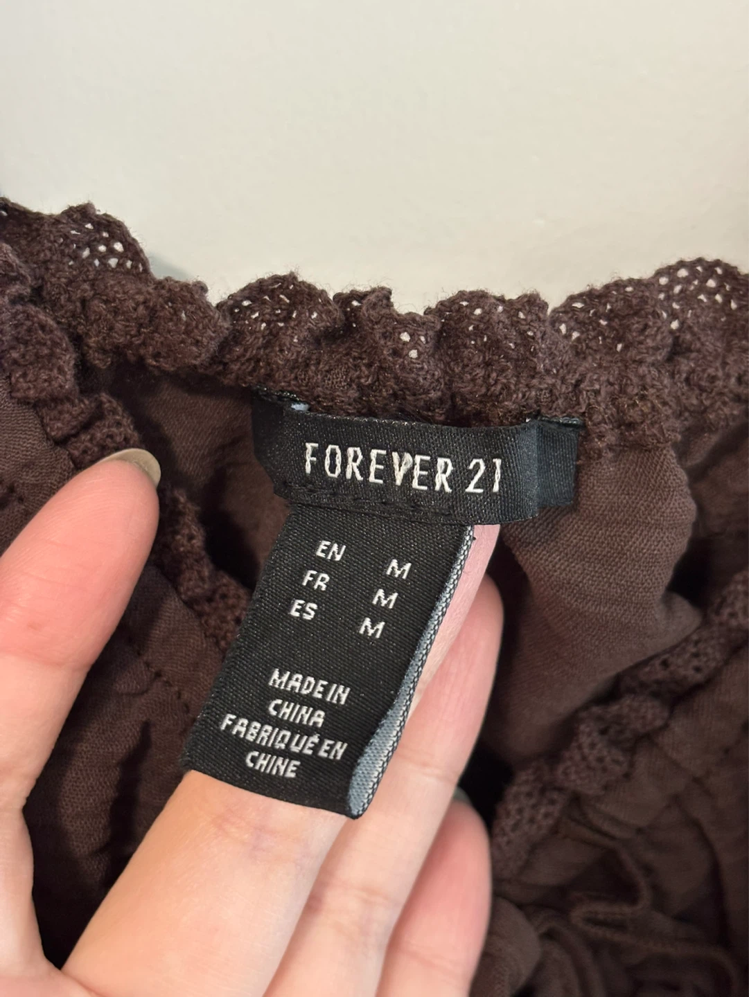 Forever 21 Brown sleeveless top - photo 3