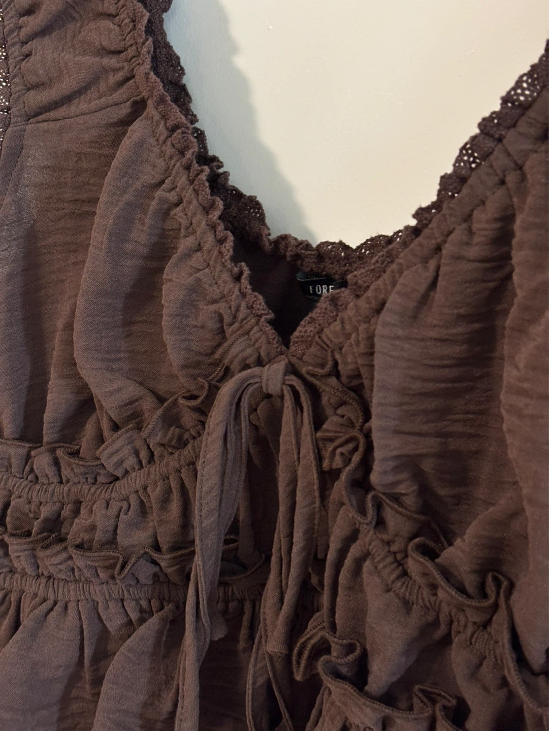 Forever 21 Brown sleeveless top - photo 2