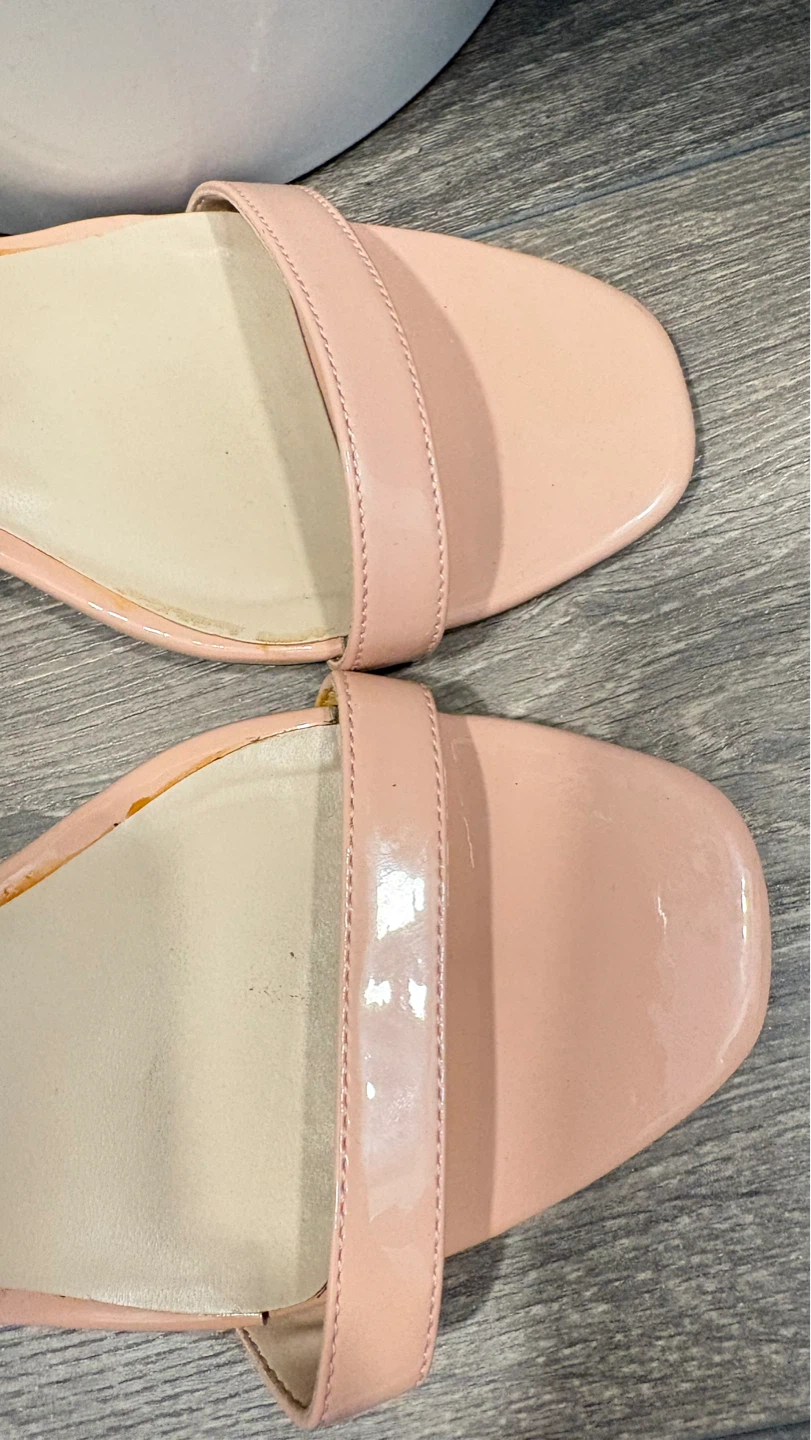 Le Château Pink Strappy Heeled Sandals Size 39 - photo 5