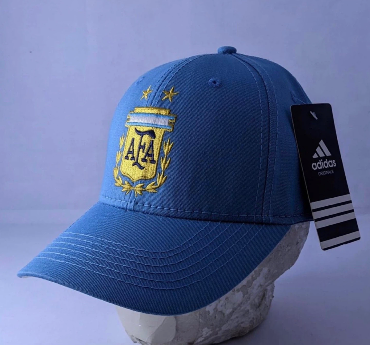 Argentina & Brazil Soccer Team Baseball Caps