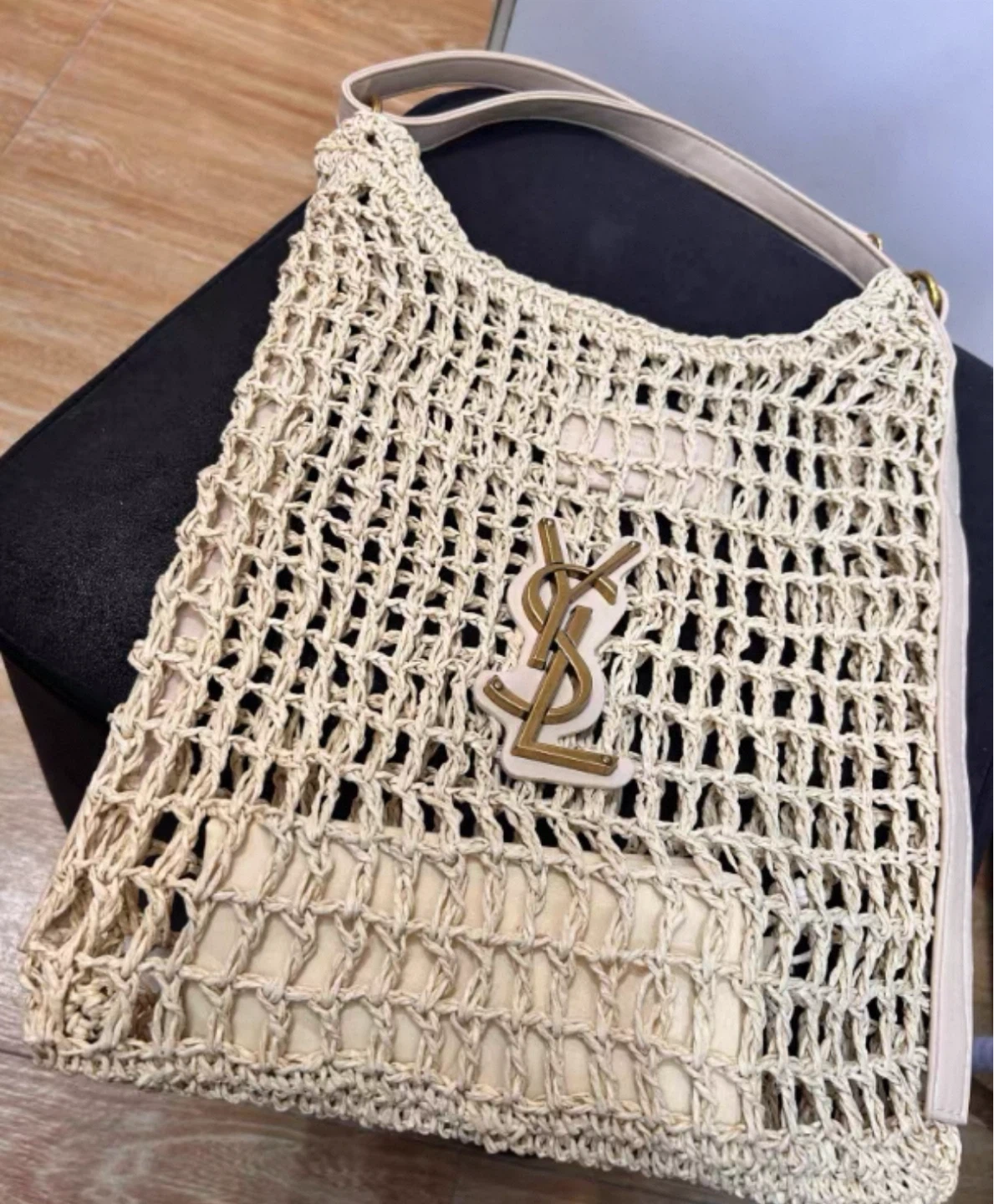 SL Crochet Tote Bag