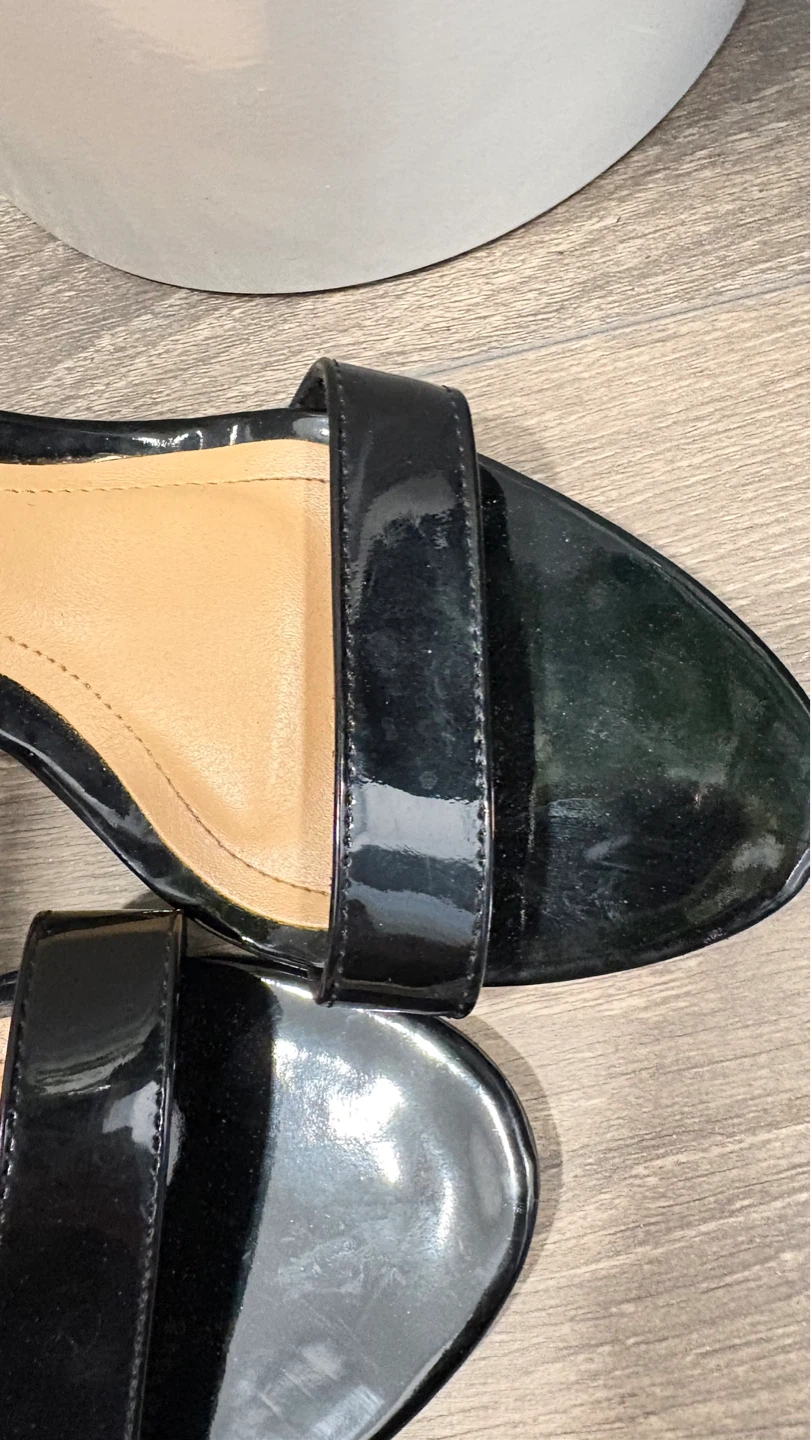 Catwalk Black Patent Stiletto Heels - Size 40 - photo 3