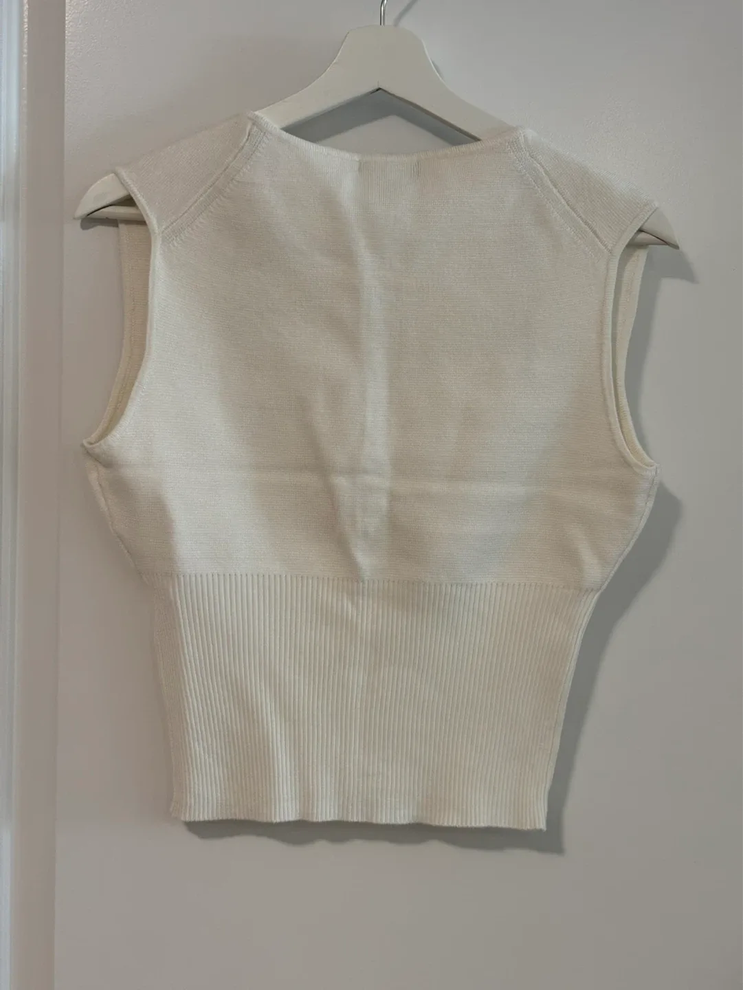 Love & Liberty Cream Knit Vest - photo 4