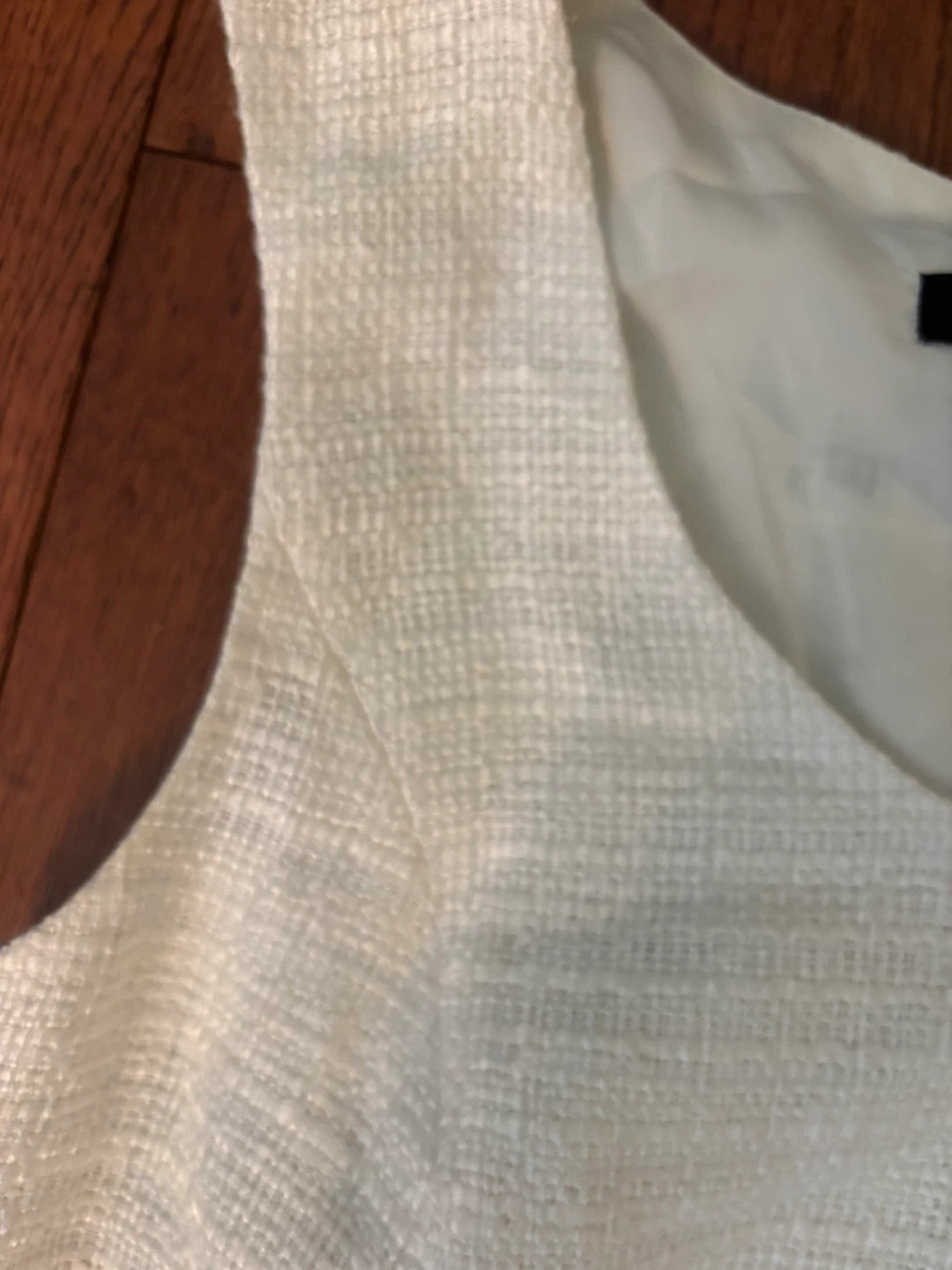 Jones New York Cream Tweed Dress Size 8 - photo 4