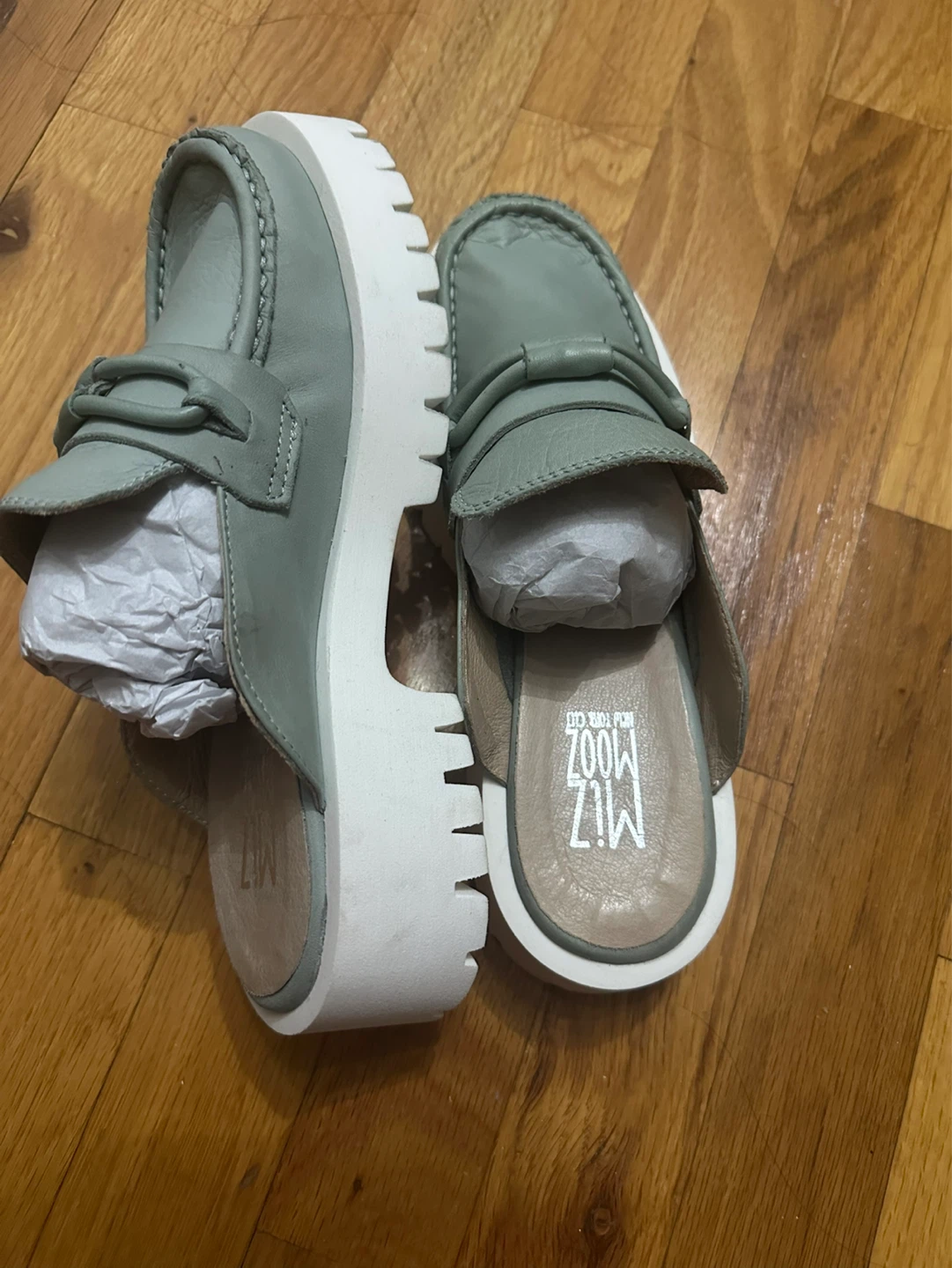 MIZ FOOTWEAR Women's Mules - Light Green