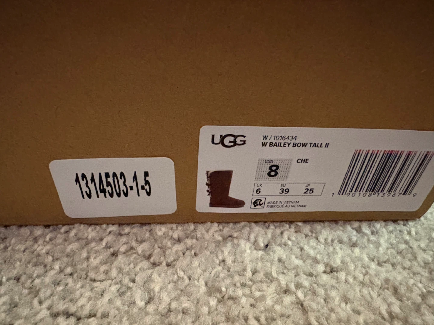 UGG W Bailey Bow Tall II Boots - Size 8 - photo 5