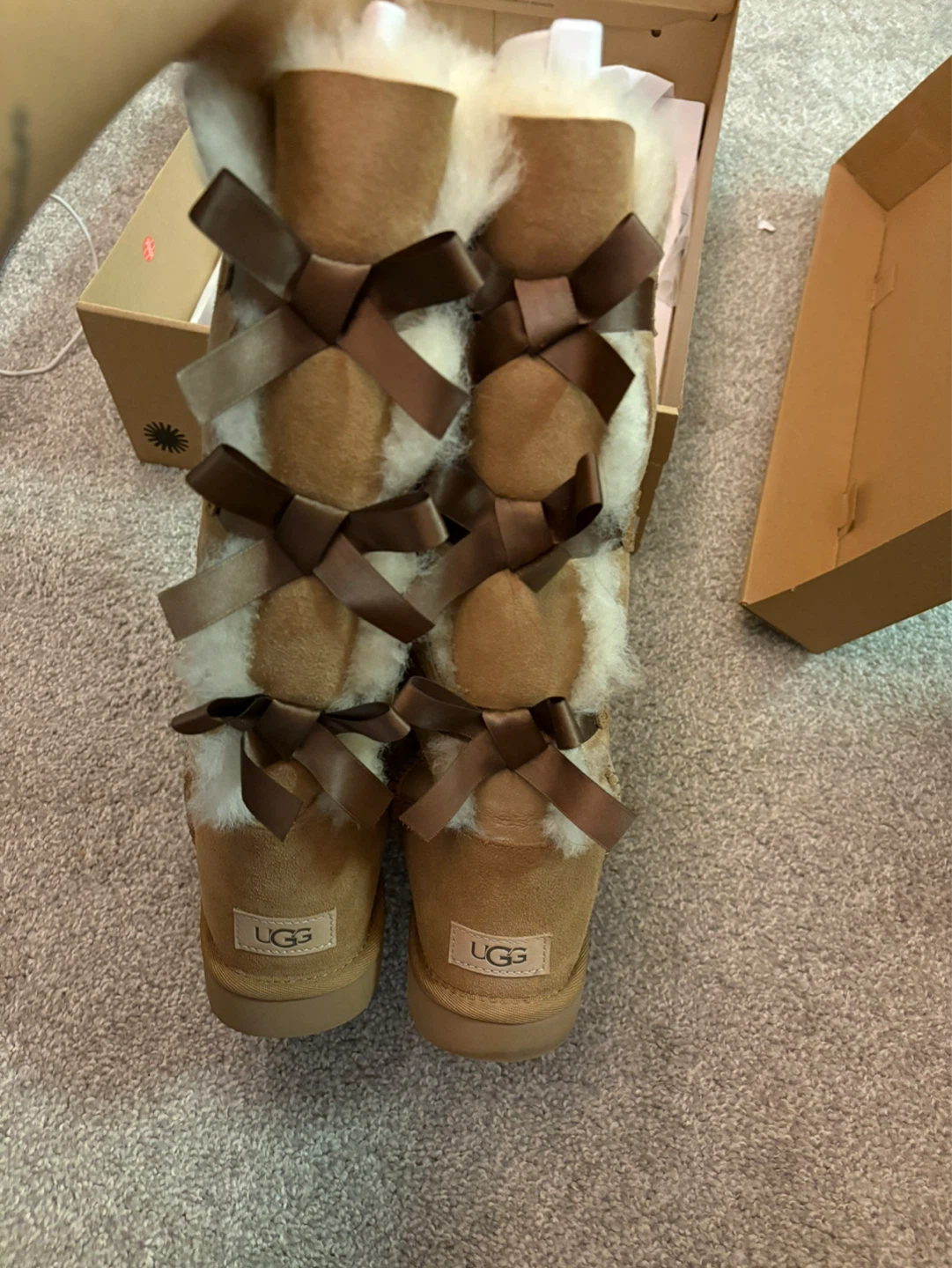 UGG W Bailey Bow Tall II Boots - Size 8 - photo 2