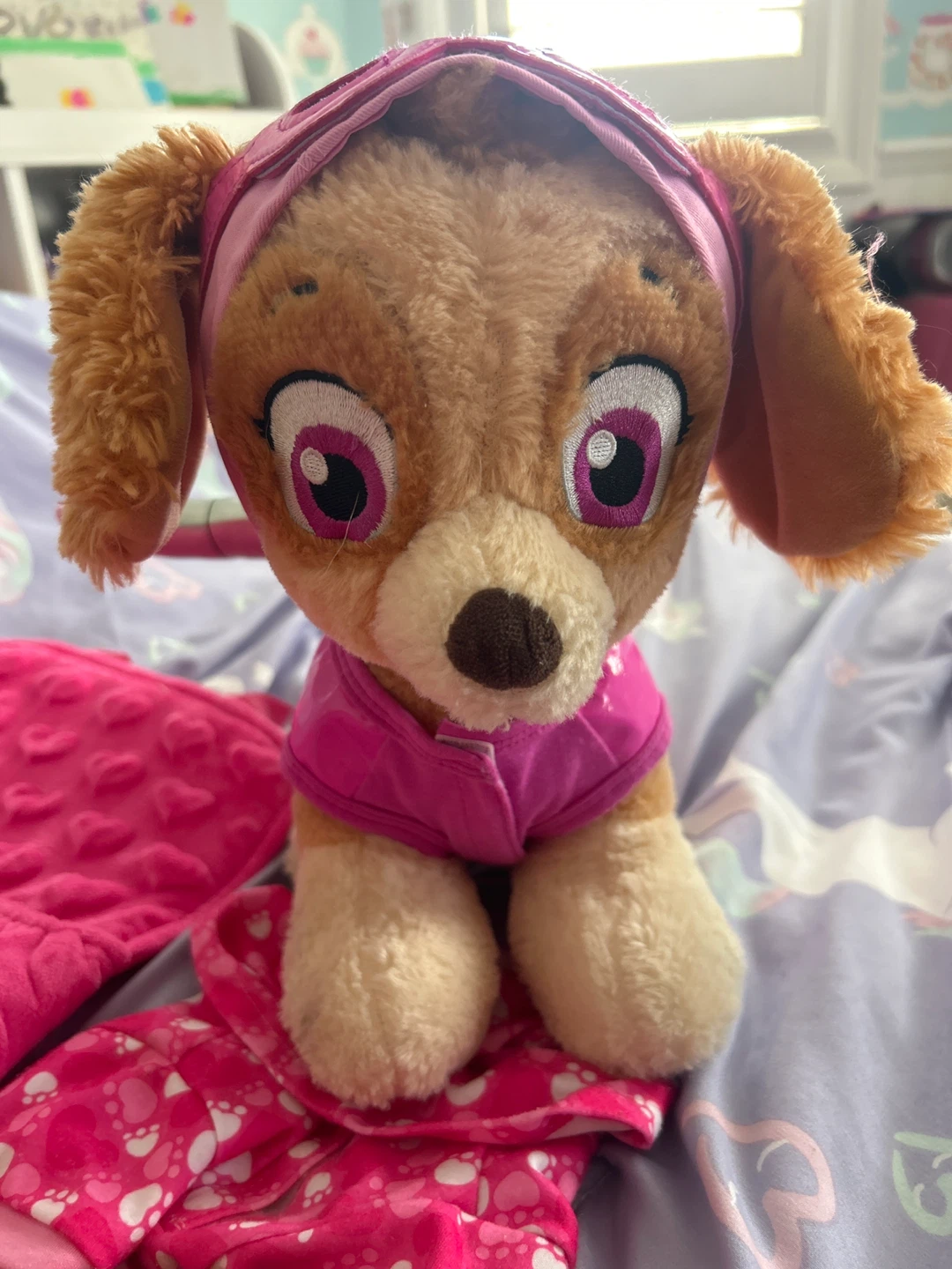 Build-A-Bear Paw Patrol Skye Plush with Outfit