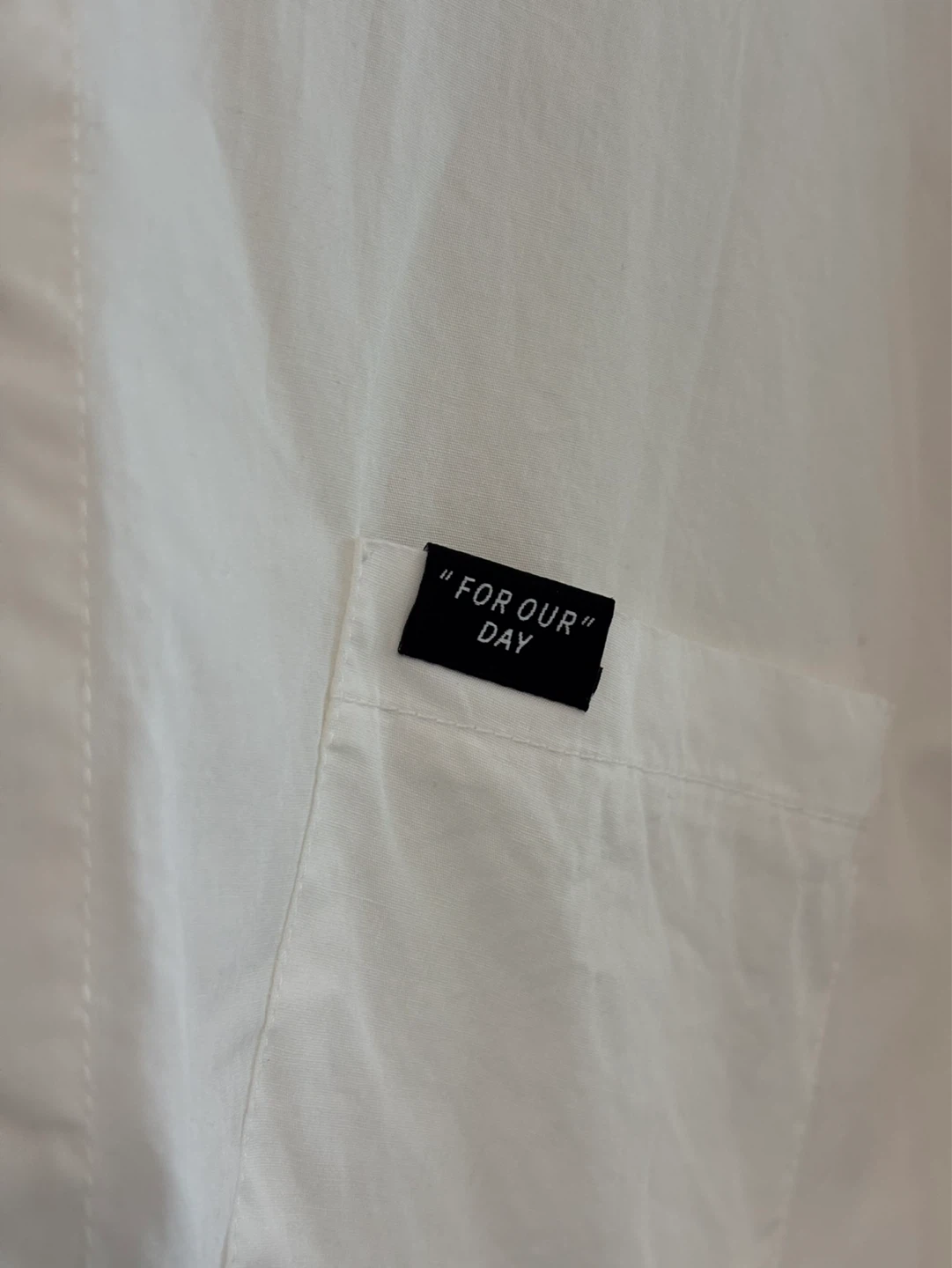 AROUND COVER White button-up shirt - photo 3