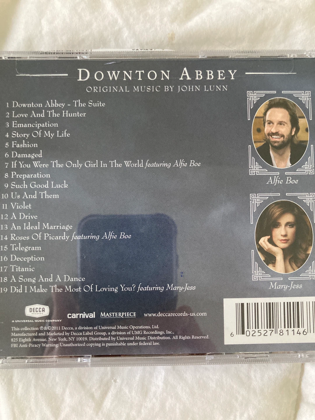 Downton Abbey Original Music from the Television Series CD - photo 2