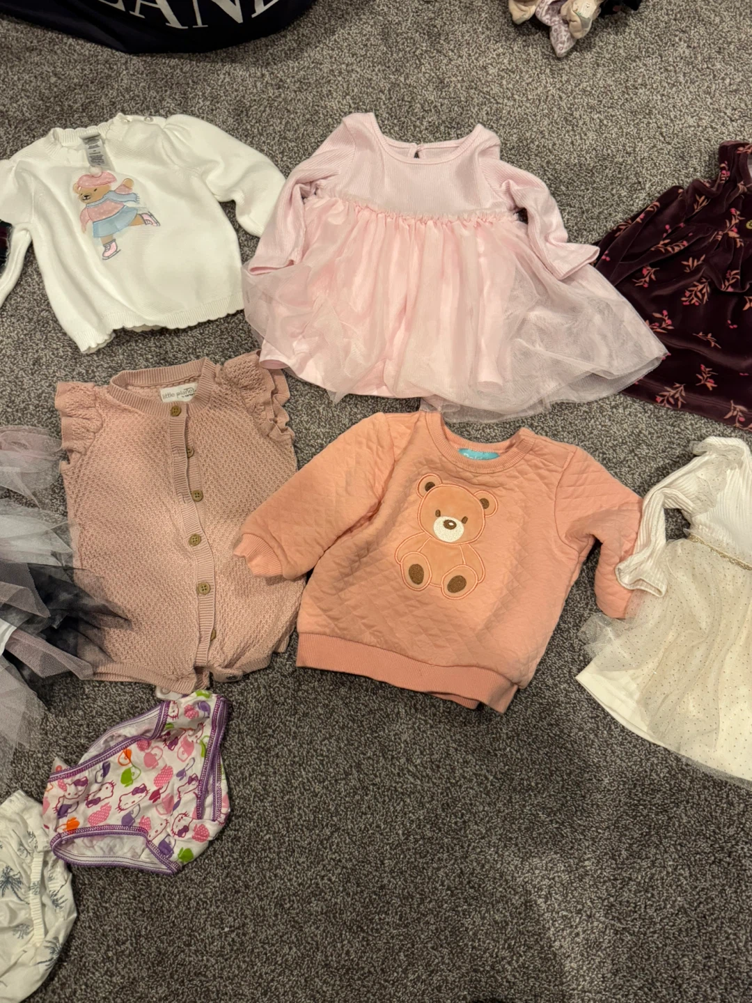Baby Girl Clothes Bundle - Assorted Sizes & Brands - photo 3