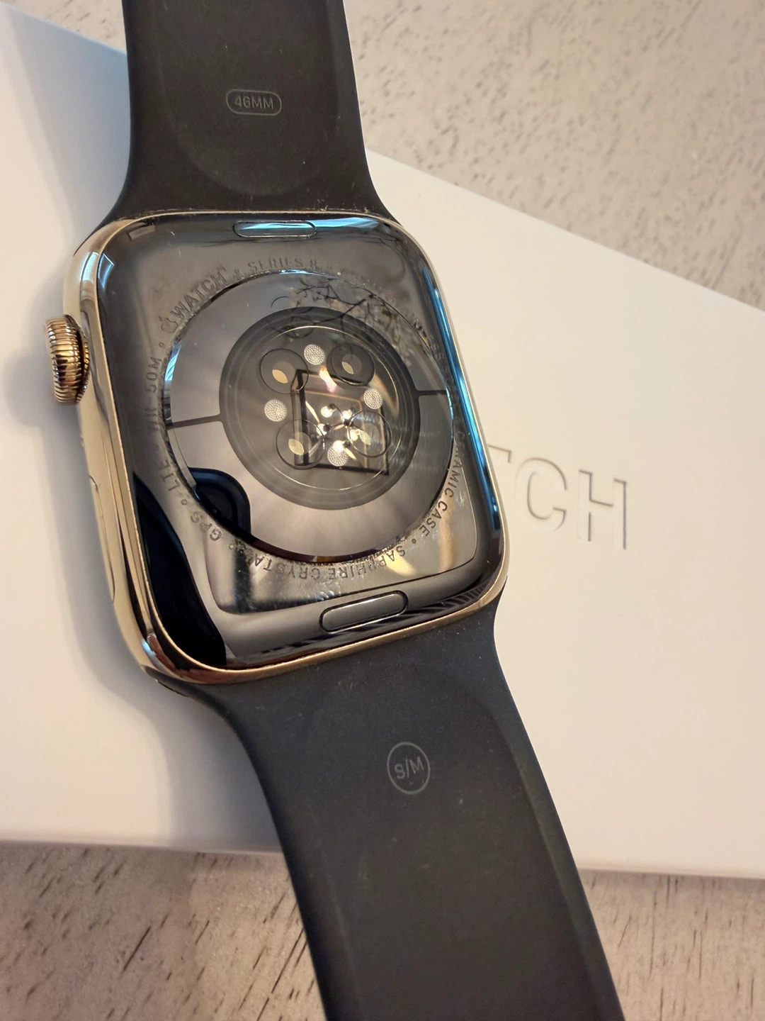 Apple Watch Series 8 45 MM Stainless Steel GPS + Cellular - photo 5