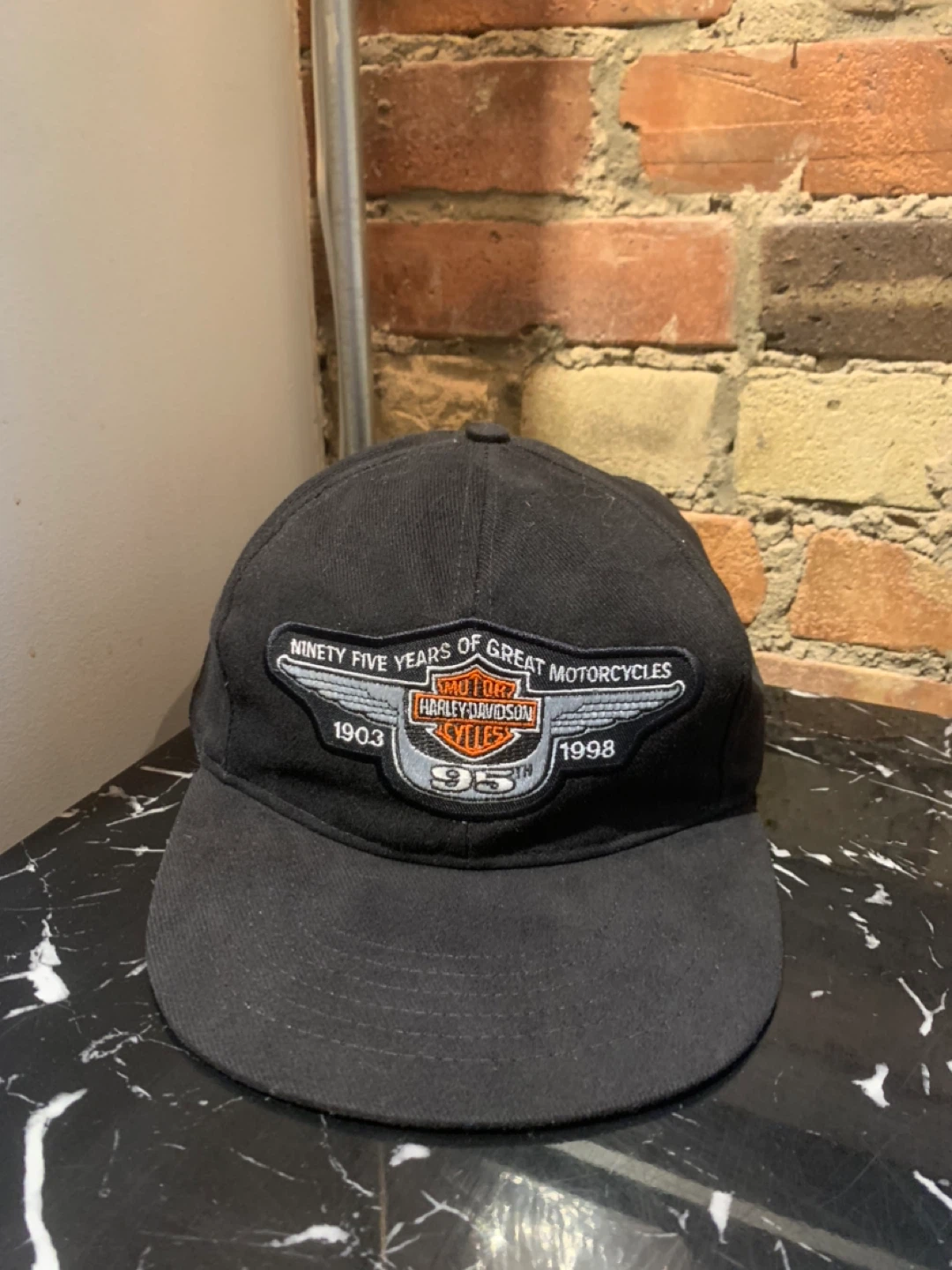 Harley-Davidson Snap-On "95 Years of Great Motorcycles" Cap