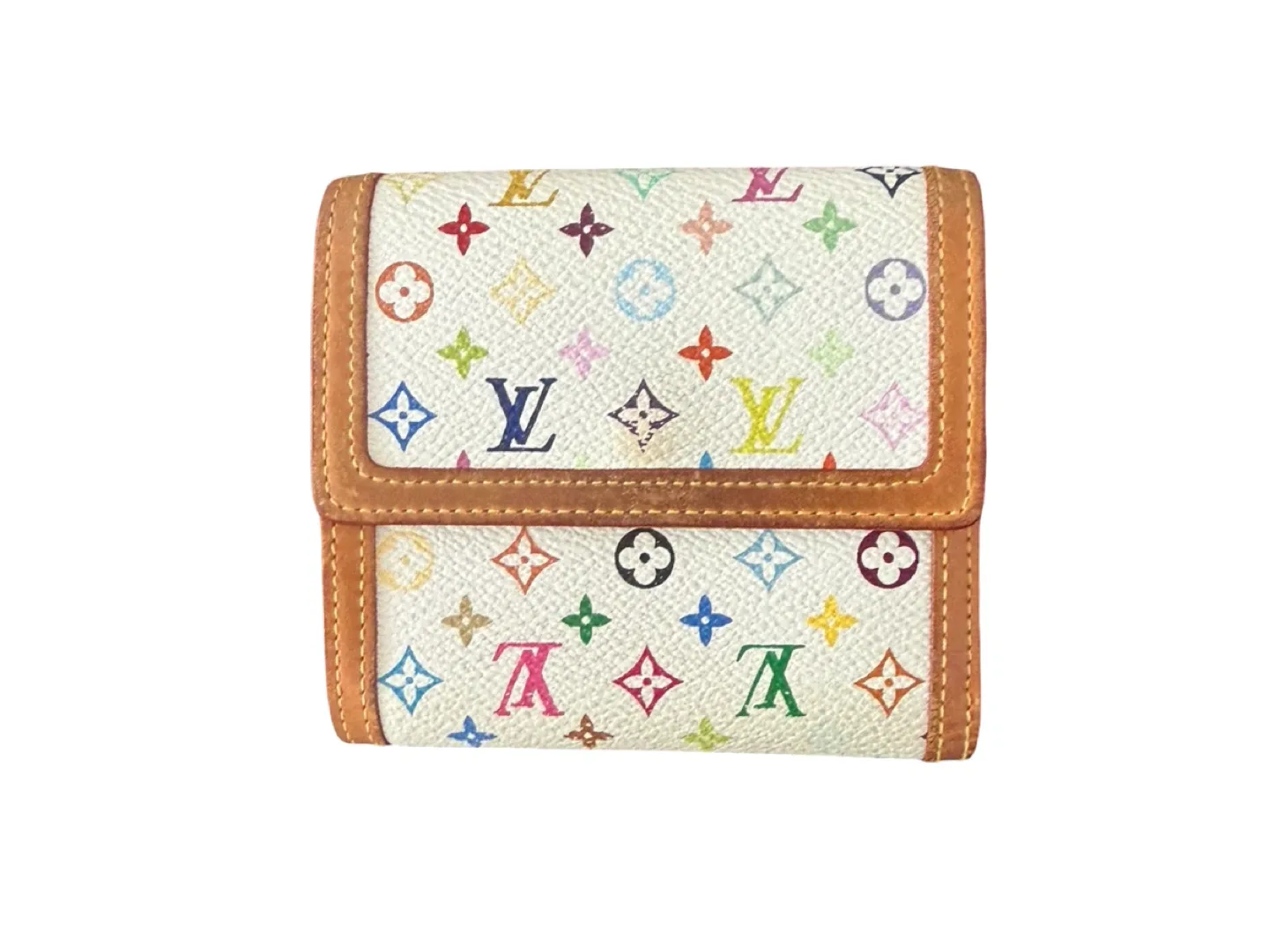 Louis Vuitton Multicolor Monogram Wallet Takashi Murakami - photo 3