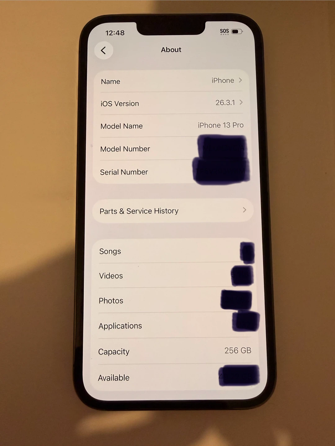 iPhone 13 Pro 256GB Graphite - photo 3