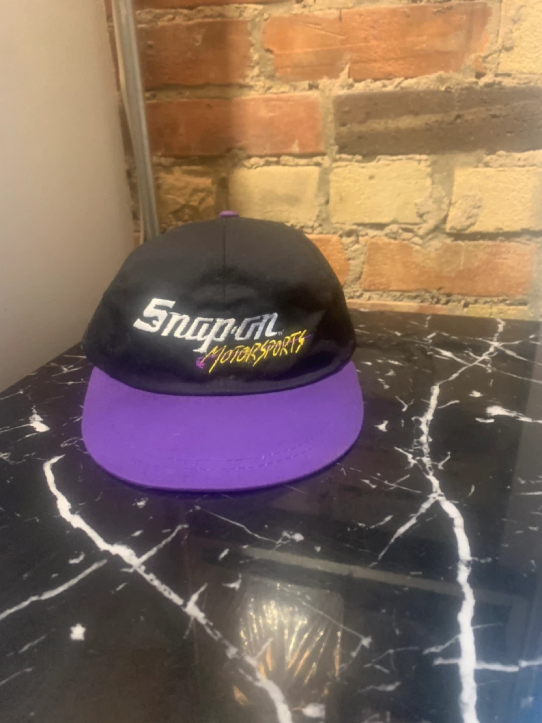 Snap-on Motorsports Black & Purple Baseball Cap - photo 2